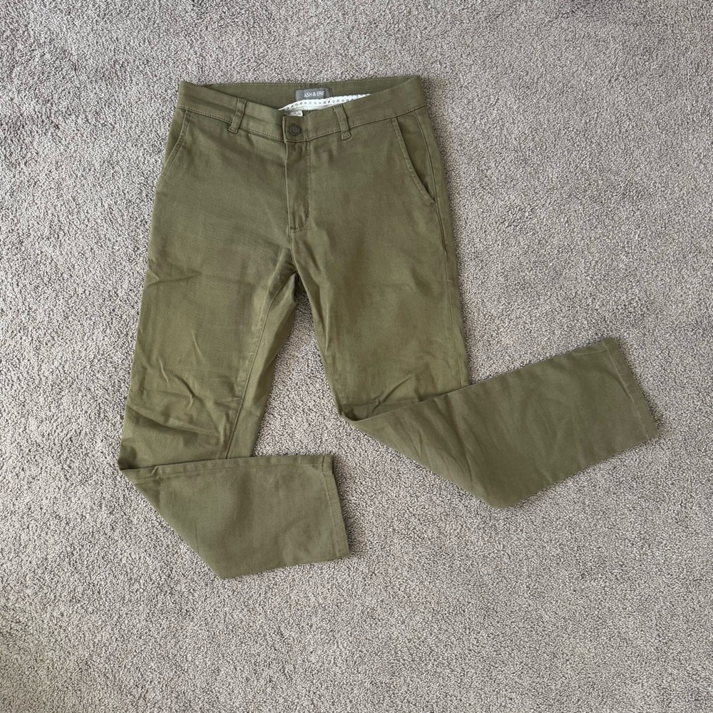 Ash & Erie Slim Lightweight Stretch Chino